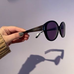 Judith Lieber Black Sunglasses